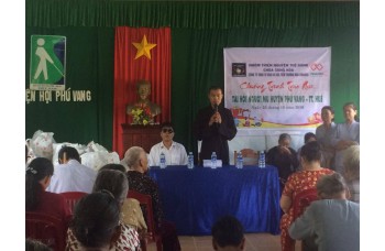 Phát áo ấm mùa đông tại Thừa Thiên Huế